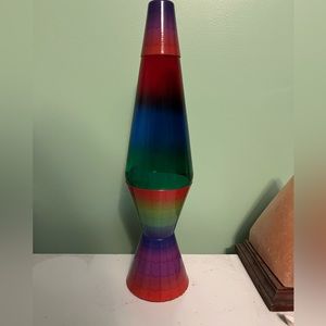 14 inch rainbow table top lava lamp